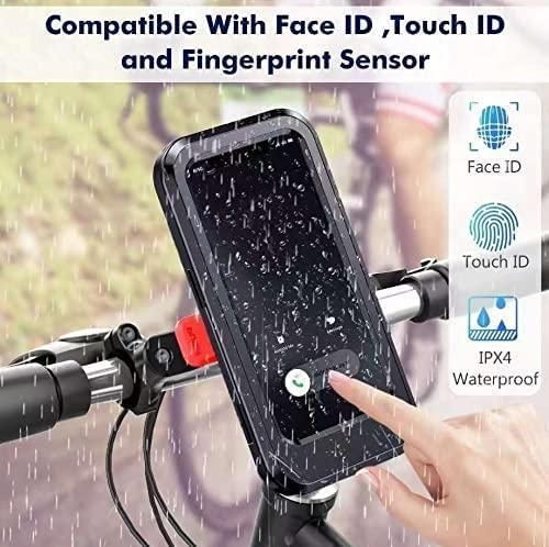 Universal 360° Rotation Bike Phone Holder – Waterproof Mobile Mount