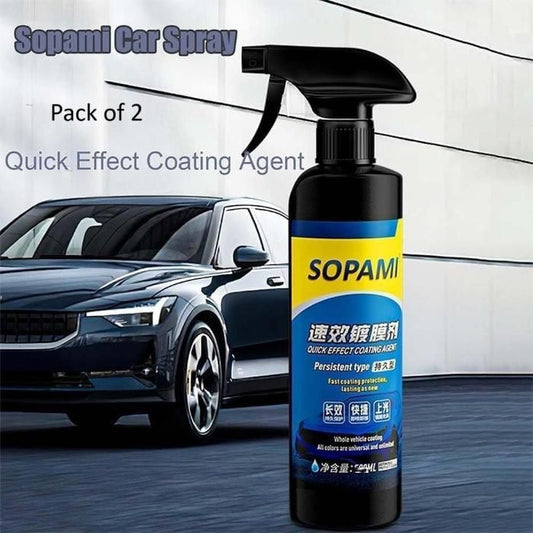 Sopami Car Coating Spray 100ml (Pack of 2) – Ceramic Shine & Paint Protection