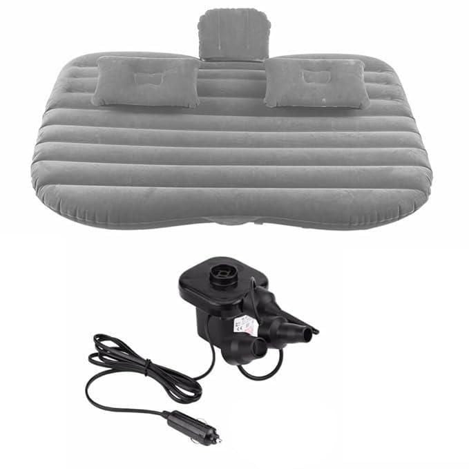 Car Travel Bed Mattress with 2 Air Pillows – Inflatable Back Seat Air Bed