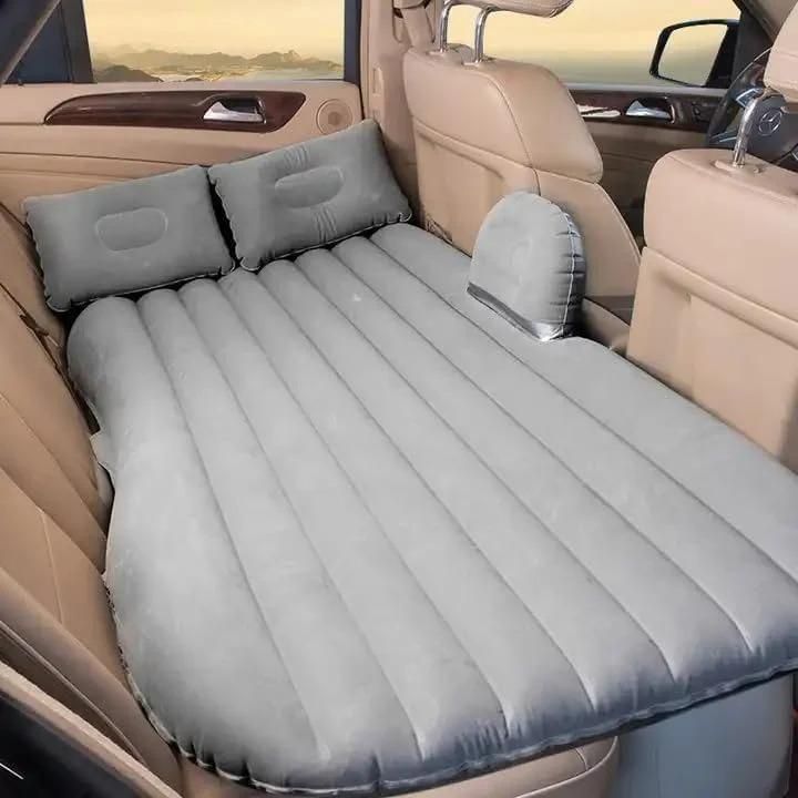 Car Travel Bed Mattress with 2 Air Pillows – Inflatable Back Seat Air Bed