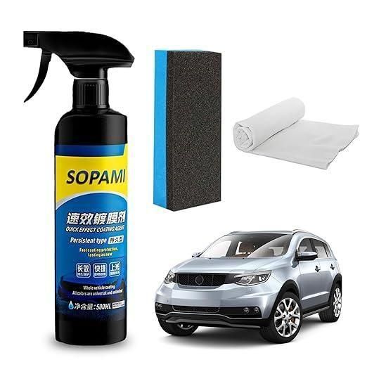 Sopami Car Coating Spray 100ml (Pack of 2) – Ceramic Shine & Paint Protection
